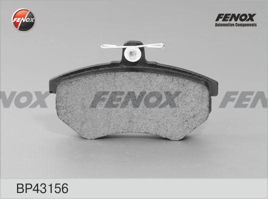 Fenox BP43156 - Əyləc altlığı dəsti, əyləc diski furqanavto.az