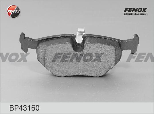 Fenox BP43160 - Əyləc altlığı dəsti, əyləc diski furqanavto.az