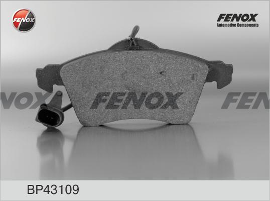 Fenox BP43109 - Əyləc altlığı dəsti, əyləc diski furqanavto.az