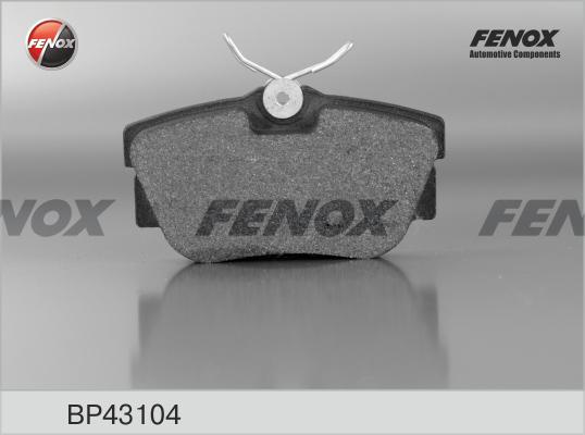 Fenox BP43104 - Əyləc altlığı dəsti, əyləc diski furqanavto.az