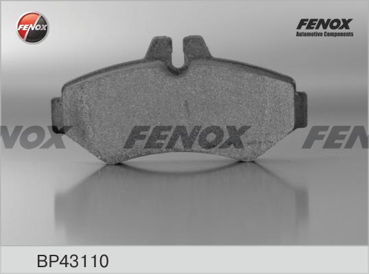 Fenox BP43110 - Əyləc altlığı dəsti, əyləc diski furqanavto.az