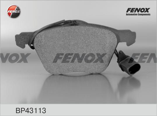 Fenox BP43113 - Əyləc altlığı dəsti, əyləc diski furqanavto.az