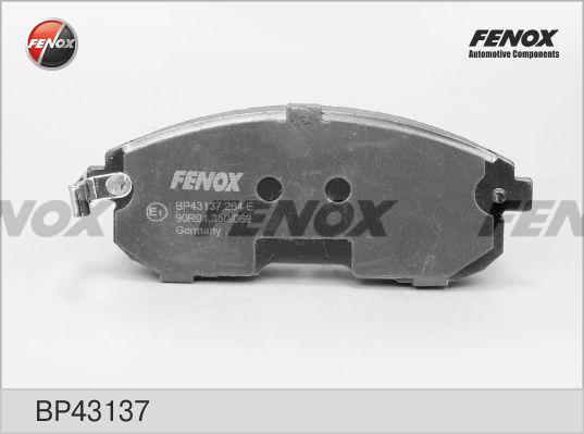 Fenox BP43137 - Əyləc altlığı dəsti, əyləc diski furqanavto.az