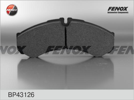 Fenox BP43126 - Əyləc altlığı dəsti, əyləc diski furqanavto.az