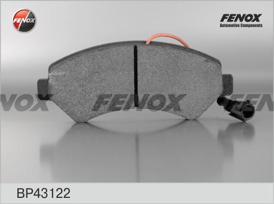 Fenox BP43122 - Əyləc altlığı dəsti, əyləc diski furqanavto.az