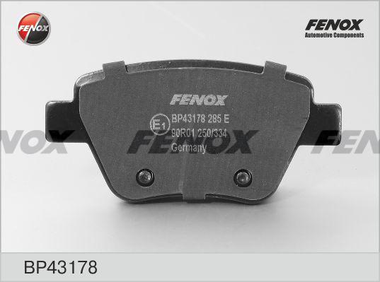 Fenox BP43178 - Əyləc altlığı dəsti, əyləc diski furqanavto.az