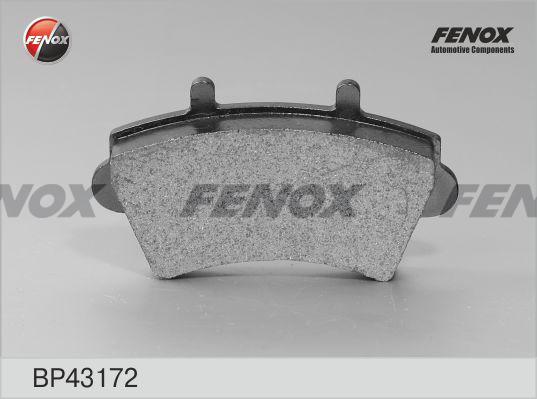 Fenox BP43172 - Əyləc altlığı dəsti, əyləc diski furqanavto.az