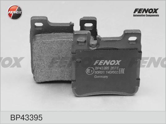 Fenox BP43395 - Əyləc altlığı dəsti, əyləc diski furqanavto.az