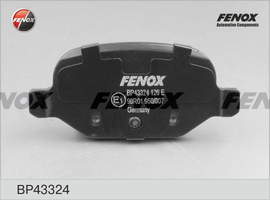 Fenox BP43324 - Əyləc altlığı dəsti, əyləc diski furqanavto.az