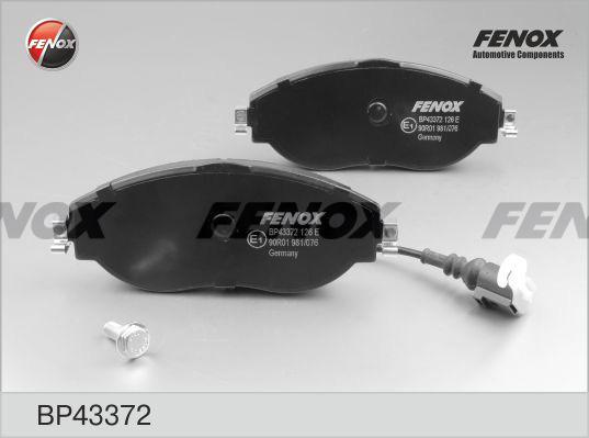 Fenox BP43372 - Əyləc altlığı dəsti, əyləc diski furqanavto.az