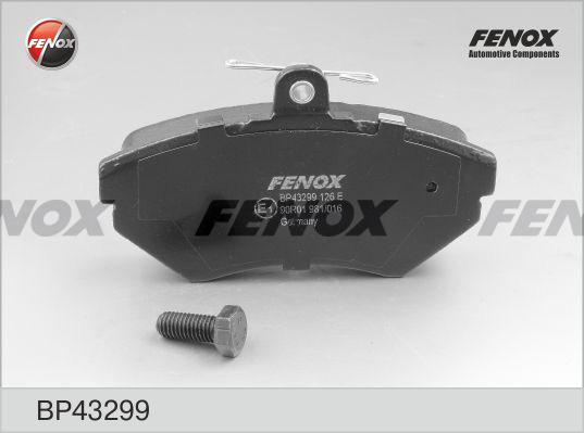 Fenox BP43299 - Əyləc altlığı dəsti, əyləc diski furqanavto.az