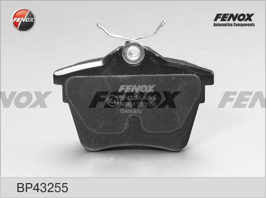 Fenox BP43255 - Əyləc altlığı dəsti, əyləc diski furqanavto.az