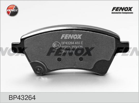 Fenox BP43264 - Əyləc altlığı dəsti, əyləc diski furqanavto.az