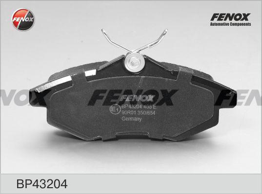 Fenox BP43204 - Əyləc altlığı dəsti, əyləc diski furqanavto.az