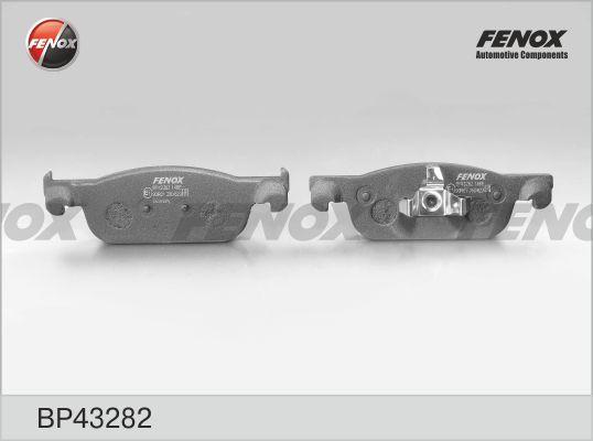 Fenox BP43282 - Əyləc altlığı dəsti, əyləc diski furqanavto.az