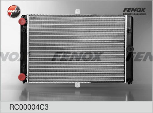 Fenox RC00004C3 - Radiator, mühərrikin soyudulması furqanavto.az