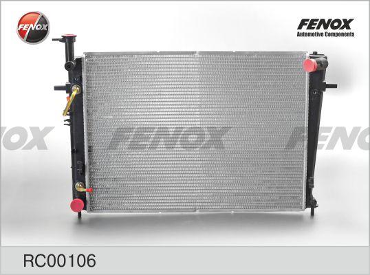 Fenox RC00106 - Radiator, mühərrikin soyudulması furqanavto.az