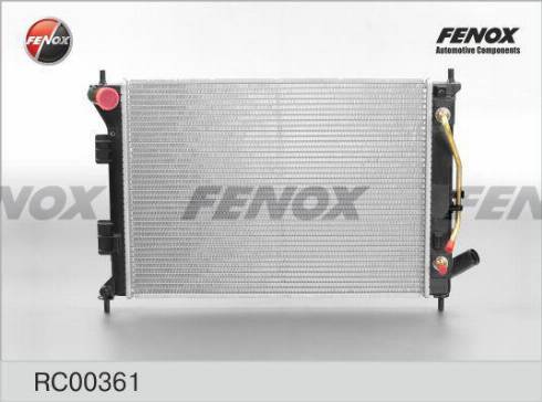 Fenox RC00361 - Radiator, mühərrikin soyudulması furqanavto.az