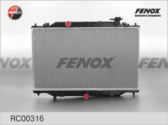 Fenox RC00316 - Radiator, mühərrikin soyudulması furqanavto.az