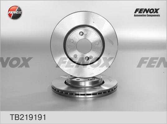 Fenox TB219191 - Əyləc Diski furqanavto.az