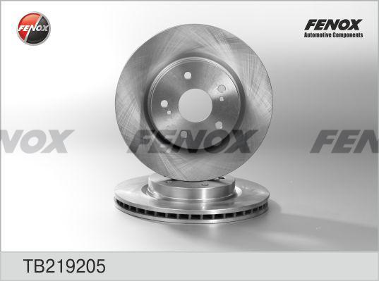 Fenox TB219205 - Əyləc Diski furqanavto.az