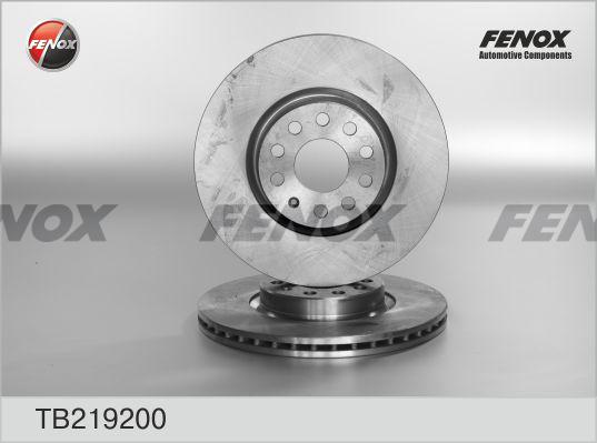 Fenox TB219200 - Əyləc Diski furqanavto.az
