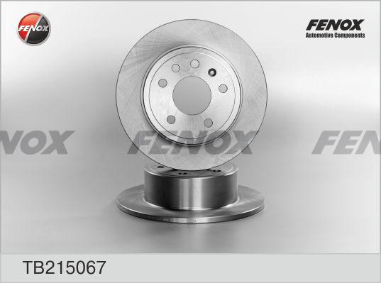 Fenox TB215067 - Əyləc Diski furqanavto.az