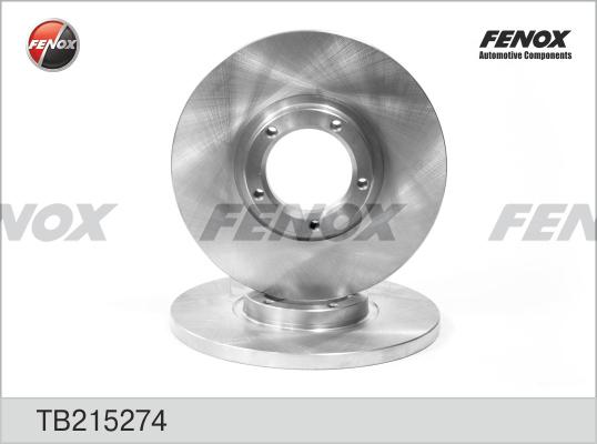 Fenox TB215274 - Əyləc Diski furqanavto.az