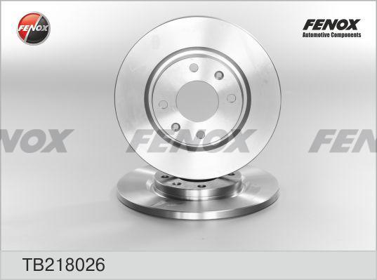 Fenox TB218026 - Əyləc Diski furqanavto.az