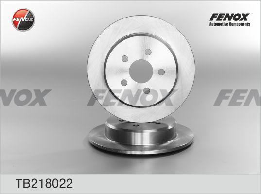 Fenox TB218022 - Əyləc Diski furqanavto.az