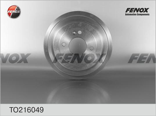 Fenox TO216049 - Əyləc barabanı furqanavto.az