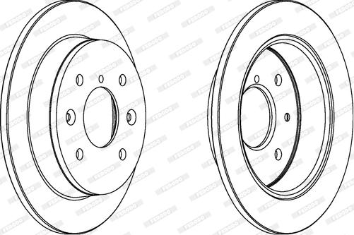 Kavo Parts BR-4726 - Əyləc Diski furqanavto.az