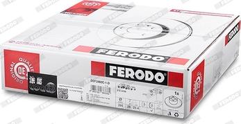 Ferodo DDF2460C-1-D - Əyləc Diski furqanavto.az