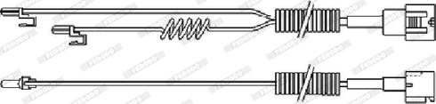 Ferodo FAI100 - Xəbərdarlıq Kontakt, əyləc padinin aşınması furqanavto.az