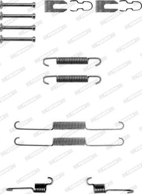 Ferodo FBA193 - Aksesuar dəsti, əyləc başlıqları furqanavto.az