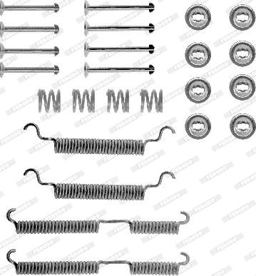 Ferodo FBA3 - Aksesuar dəsti, əyləc başlıqları furqanavto.az