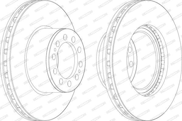 DT Spare Parts 4.63995 - Əyləc Diski furqanavto.az