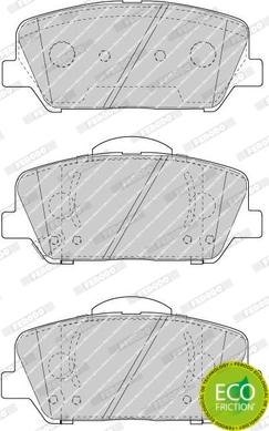 Ferodo FDB4703 - Əyləc altlığı dəsti, əyləc diski furqanavto.az