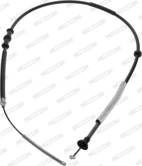 Ferodo FHB434516 - Kabel, dayanacaq əyləci furqanavto.az