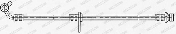 Ferodo FHY3191 - Əyləc şlanqı furqanavto.az