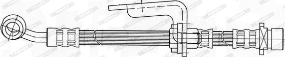 Ferodo FHY3151 - Əyləc şlanqı furqanavto.az