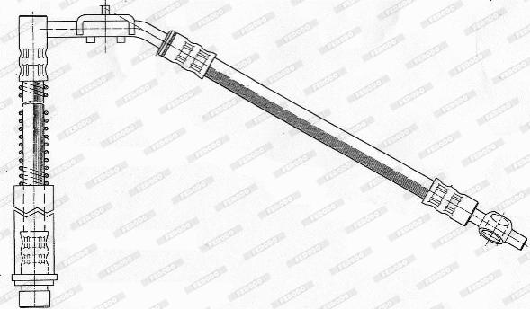 Ferodo FHY2402 - Əyləc şlanqı furqanavto.az