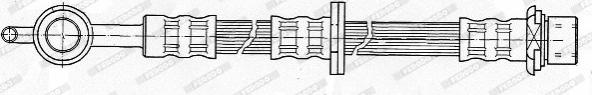 Ferodo FHY2334 - Əyləc şlanqı furqanavto.az