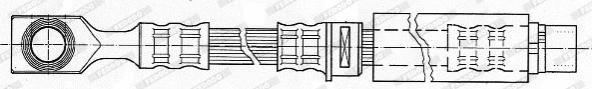 Ferodo FHY2238 - Əyləc şlanqı furqanavto.az