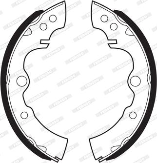 Ferodo FSB53 - Əyləc Başlığı Dəsti furqanavto.az