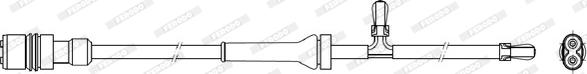 Ferodo FWI255 - Xəbərdarlıq Kontakt, əyləc padinin aşınması furqanavto.az