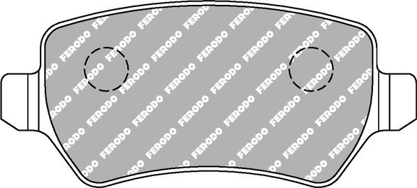 Starline BD S320-1P - Əyləc altlığı dəsti, əyləc diski furqanavto.az