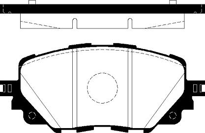 Aisin BPMZ-1012 - Əyləc altlığı dəsti, əyləc diski furqanavto.az