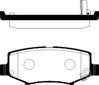 Maxgear 000 285B-SX - Əyləc altlığı dəsti, əyləc diski furqanavto.az