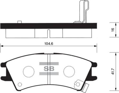 BRAYMANN BBP0132 - Əyləc altlığı dəsti, əyləc diski furqanavto.az